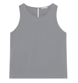 KnowledgeCotton Apparel KnowledgeCotton, Linen Blend Top, ultimate grey, XS