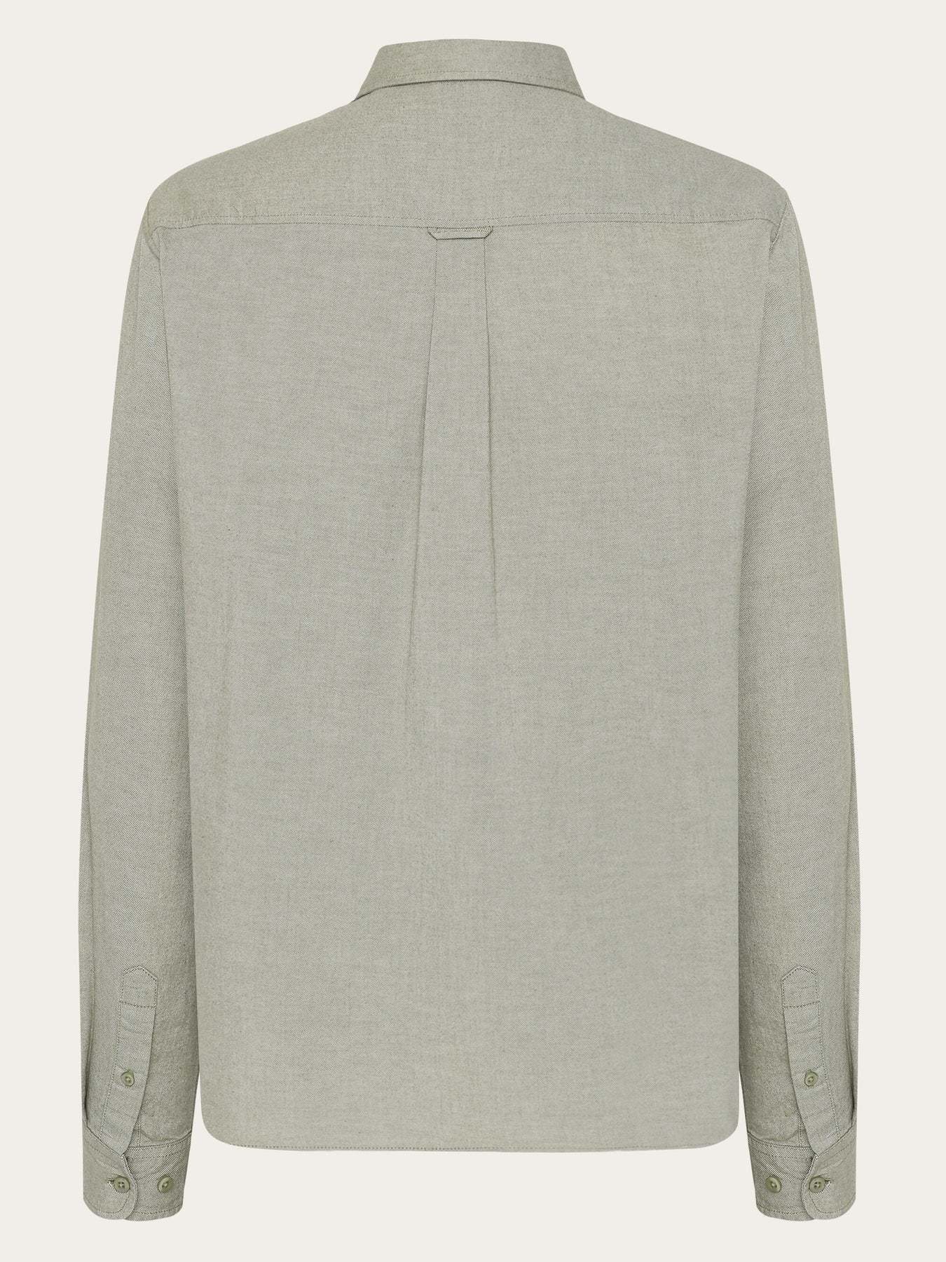 KnowledgeCotton Apparel KnowledgeCotton, Dune Light Twill Shirt, burned olive, XL