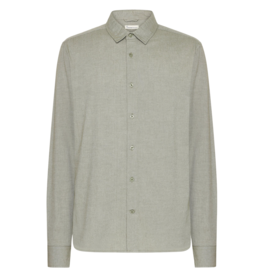 KnowledgeCotton Apparel KnowledgeCotton, Dune Light Twill Shirt, burned olive, S