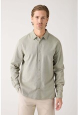 KnowledgeCotton Apparel KnowledgeCotton, Dune Light Twill Shirt, burned olive, S