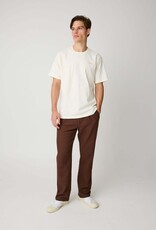 KnowledgeCotton Apparel KnowledgeCotton, Fig Loose Structure Pants, shaved chocolate, M