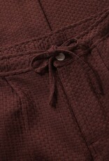 KnowledgeCotton Apparel KnowledgeCotton, Fig Loose Structure Pants, shaved chocolate, S