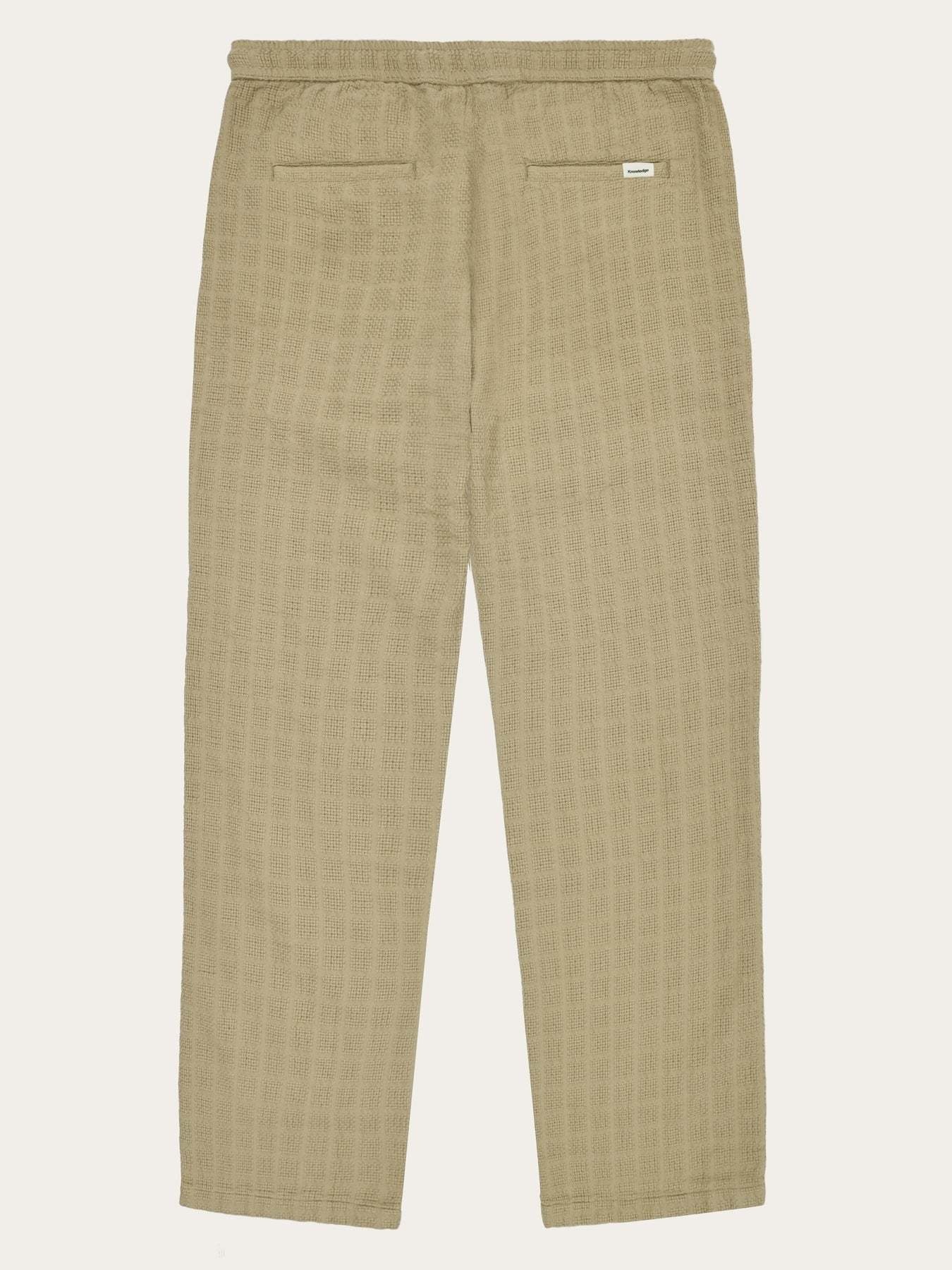 KnowledgeCotton Apparel KnowledgeCotton, Fig Loose Structure Pants, twill, S
