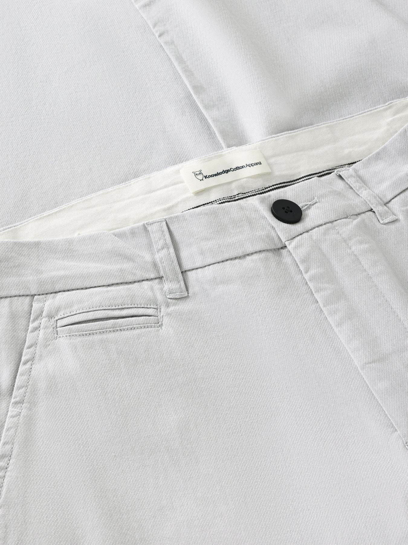 KnowledgeCotton Apparel KnowledgeCotton, Chuck Twill Pants, ultimate grey, 31/32