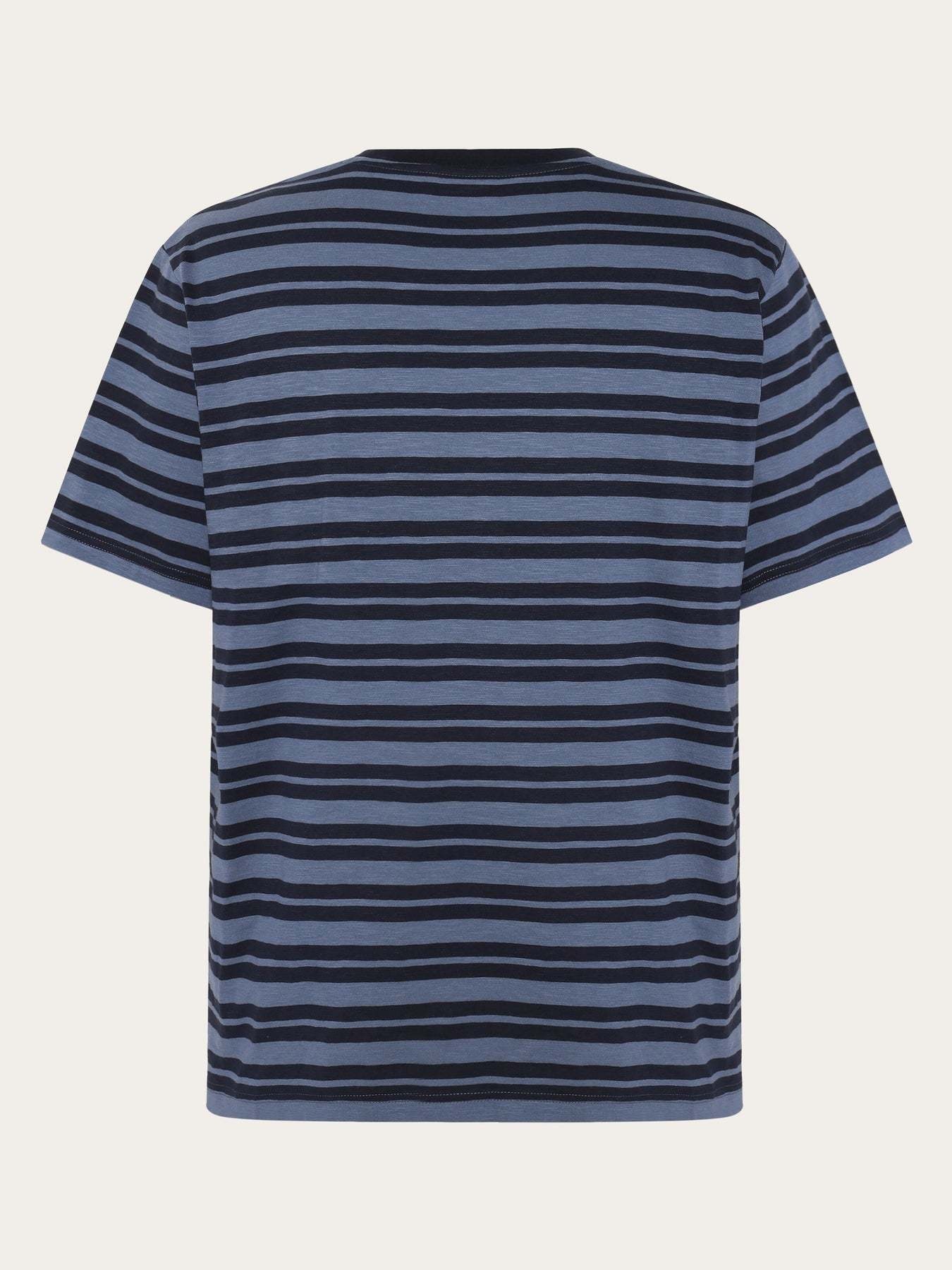 KnowledgeCotton Apparel KnowledgeCotton, Striped T-Shirt, blue stripe, XL