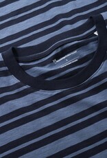 KnowledgeCotton Apparel KnowledgeCotton, Striped T-Shirt, blue stripe, XL