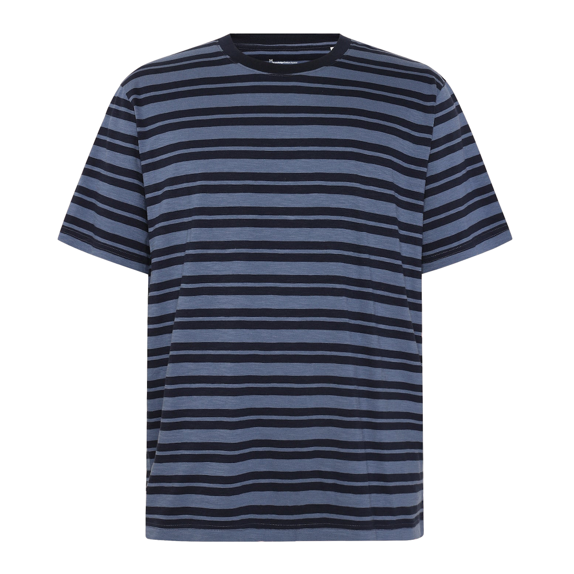 KnowledgeCotton Apparel KnowledgeCotton, Striped T-Shirt, blue stripe, S