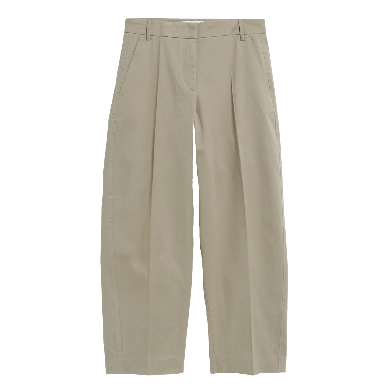 Armedangels Armedangels, Barrel Leg Twill Pant, light sage, L