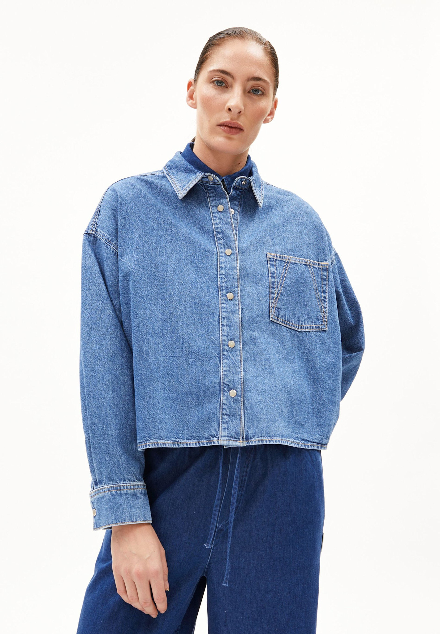 Armedangels Armedangels, Nalaani Blouse, sea foam, L