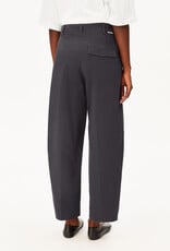 Armedangels Armedangels, Barrel Leg Twill Pant, dark steel, S