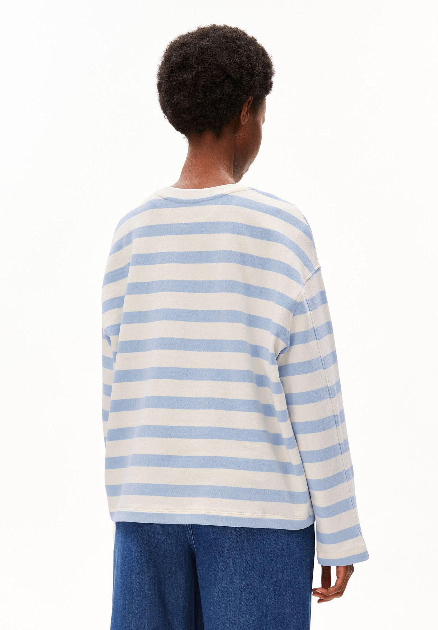Armedangels Armedangels, Iconic A Frankaa Bold, undyed-soft blue, XS