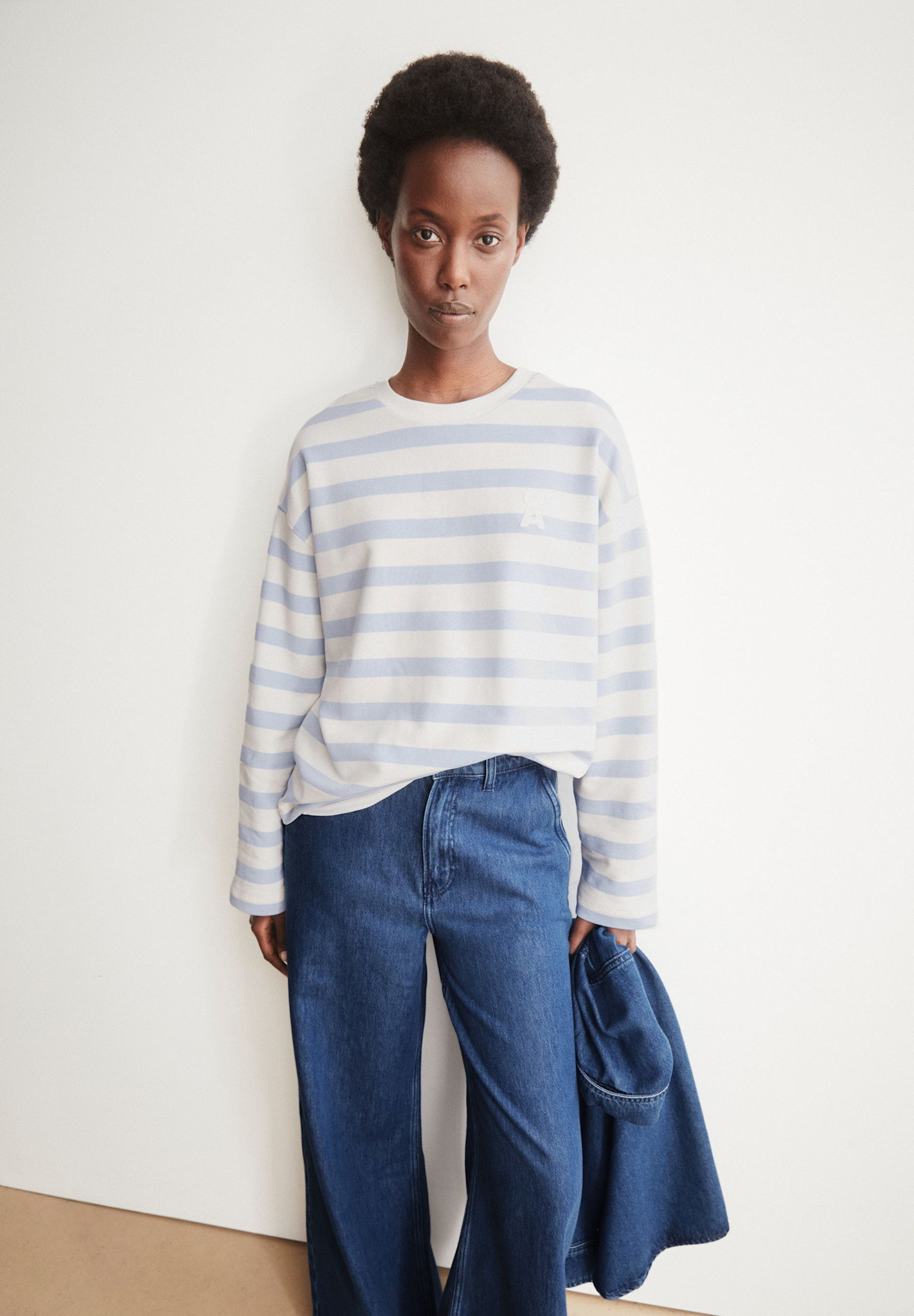 Armedangels Armedangels, Iconic A Frankaa Bold, undyed-soft blue, XS