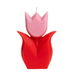 Helio Ferretti Helio Ferretti, Tulip Candle, red