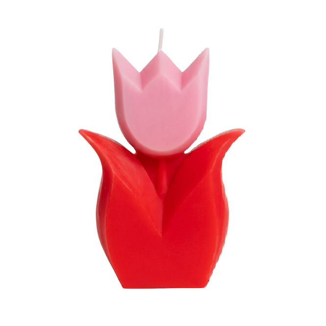 Helio Ferretti Helio Ferretti, Tulip Candle, red