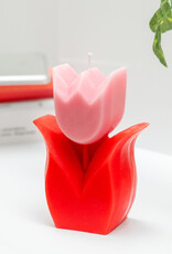Helio Ferretti Helio Ferretti, Tulip Candle, red