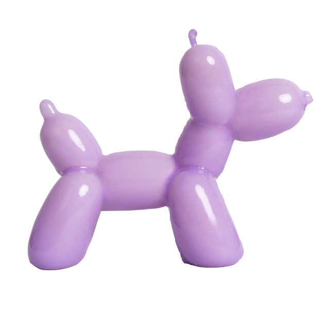 Helio Ferretti Helio Ferretti, Balloon Dog Candle, violet