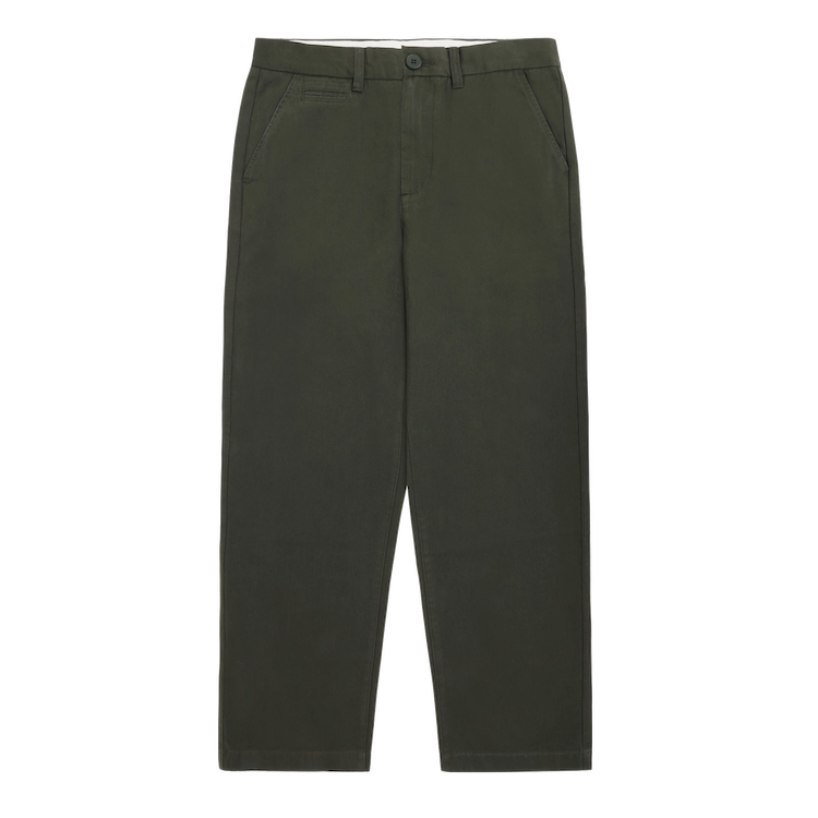 KnowledgeCotton Apparel KnowledgeCotton, Flint Wide Chino Pants, forest night, 33/32