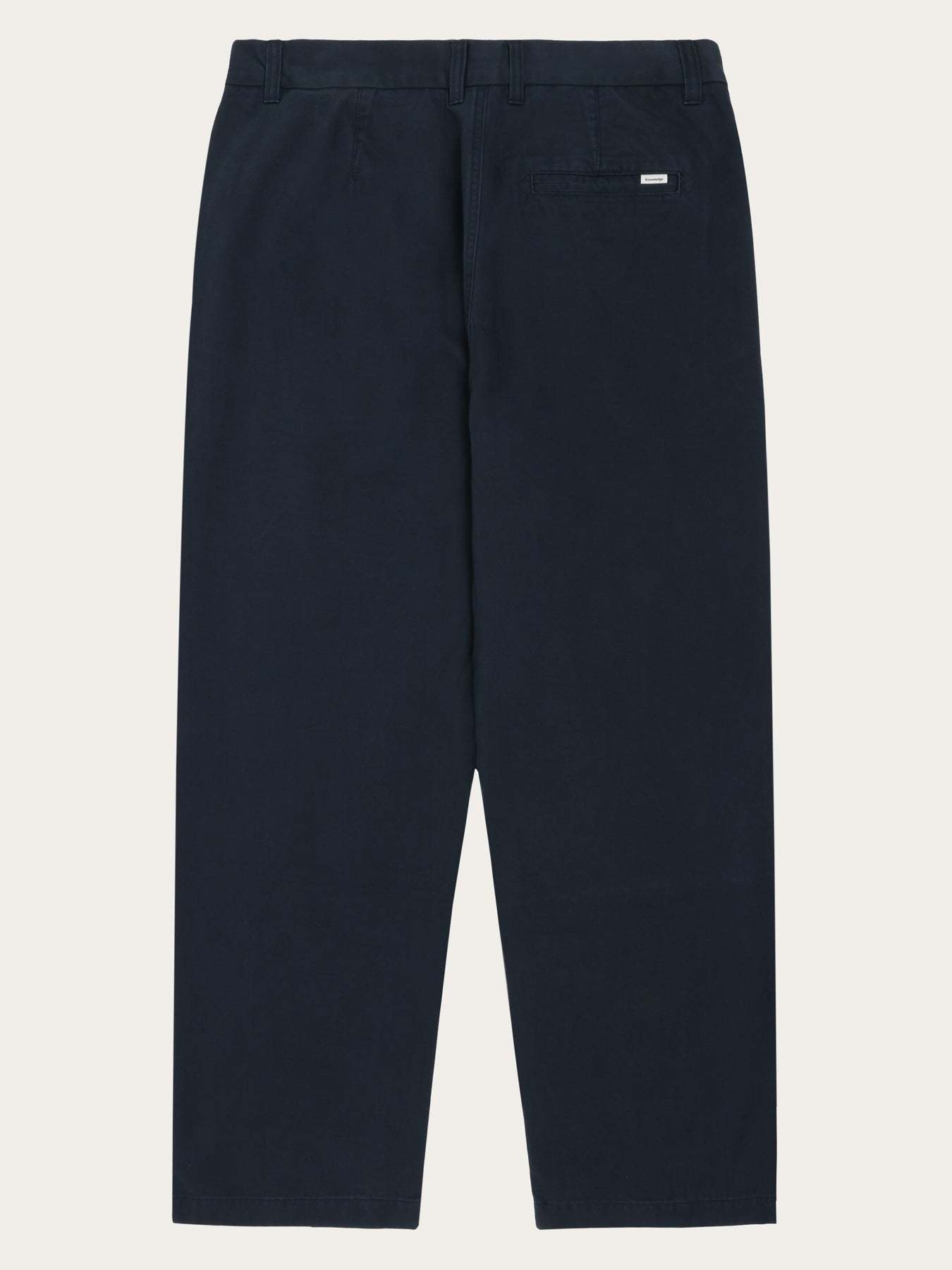 KnowledgeCotton Apparel KnowledgeCotton, Flint Wide Chino Pants, total eclipse, 34/32