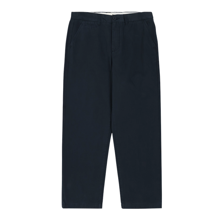 KnowledgeCotton Apparel KnowledgeCotton, Flint Wide Chino Pants, total eclipse, 30/32