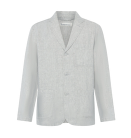 KnowledgeCotton Apparel KnowledgeCotton, Linen Blazer, ultimate grey, XL