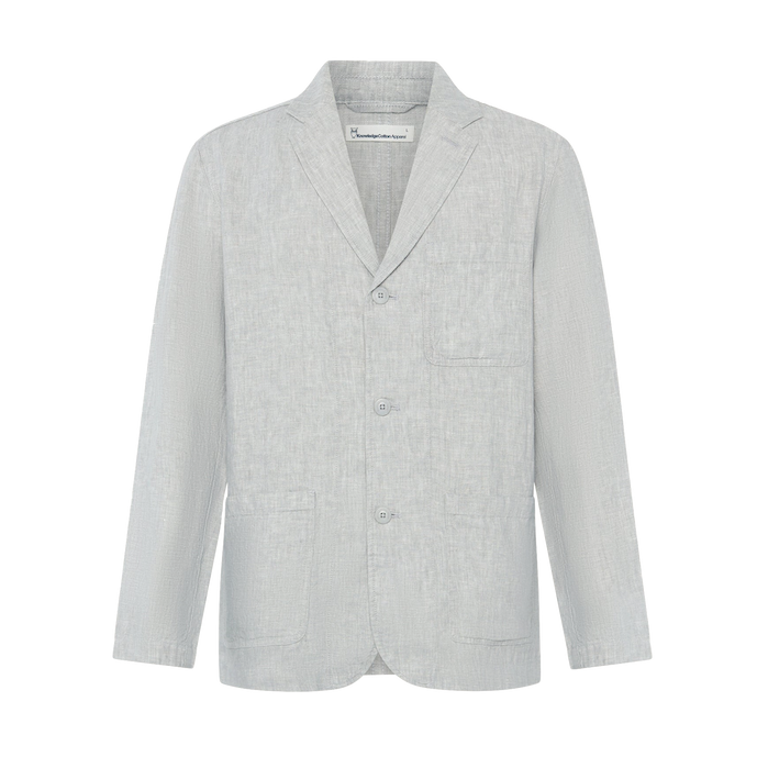 KnowledgeCotton Apparel KnowledgeCotton, Linen Blazer, ultimate grey, XL