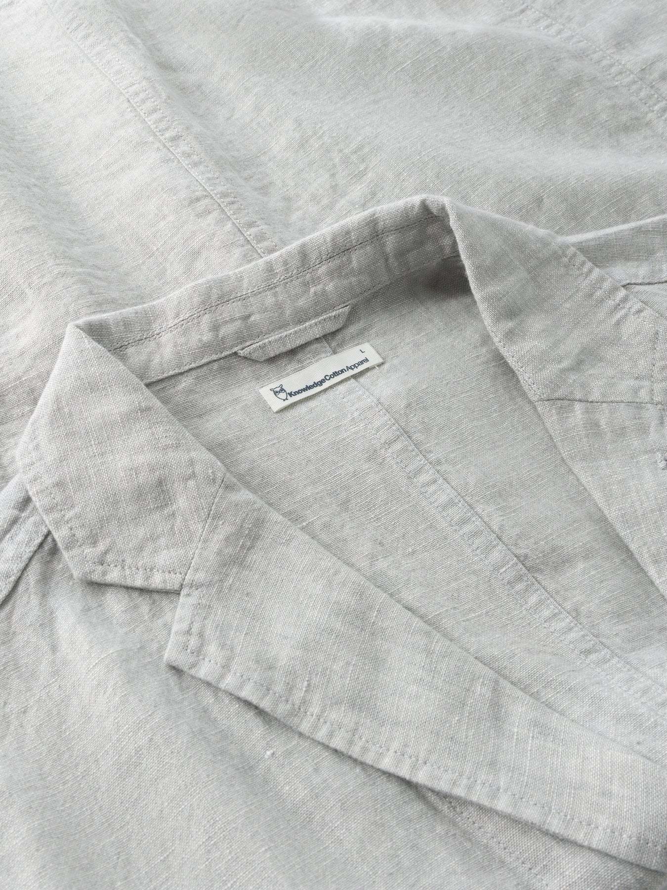 KnowledgeCotton Apparel KnowledgeCotton, Linen Blazer, ultimate grey, L