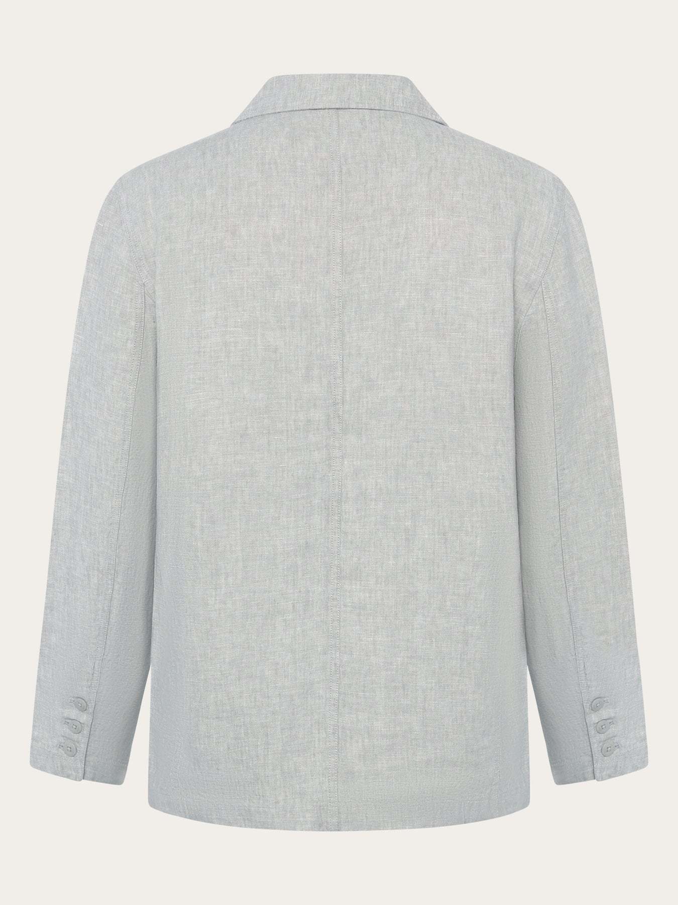 KnowledgeCotton Apparel KnowledgeCotton, Linen Blazer, ultimate grey, S
