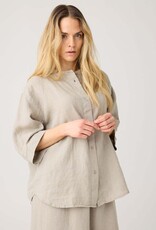 KnowledgeCotton Apparel KnowledgeCotton, Organic Linen Shirt, twill, S