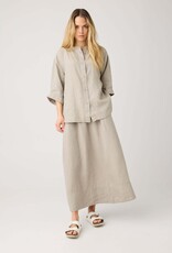 KnowledgeCotton Apparel KnowledgeCotton, Organic Linen Shirt, twill, S