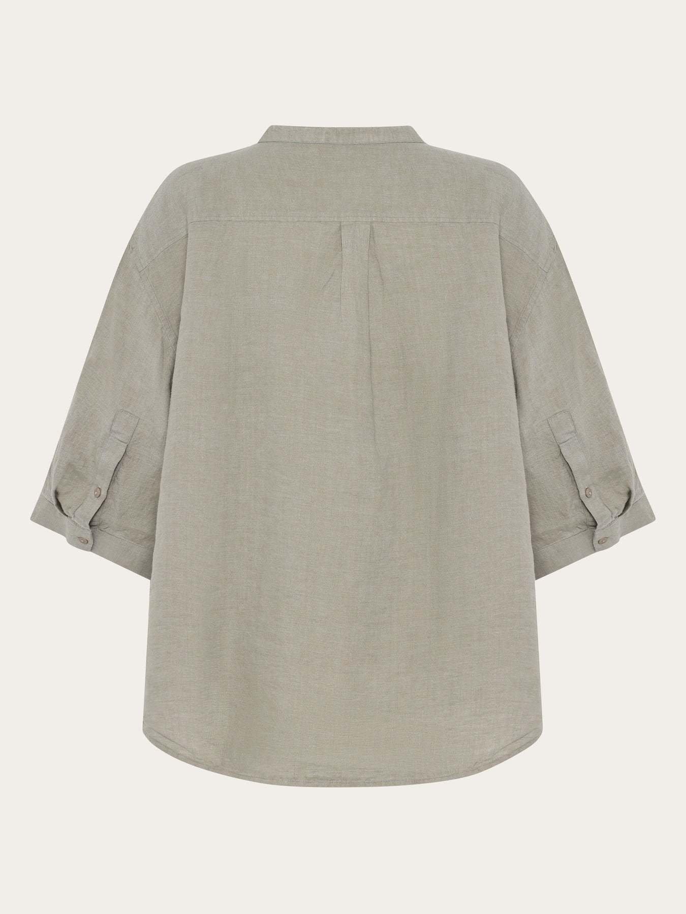 KnowledgeCotton Apparel KnowledgeCotton, Organic Linen Shirt, twill, XS
