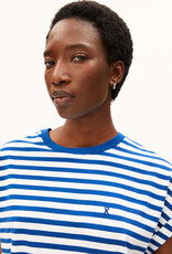 Armedangels Armedangels, Idaara Stripes, white-lapis blue, S