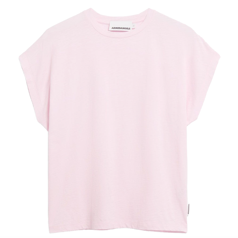 Armedangels Armedangels, Slub Jersey T-Shirt, pink mist, XS
