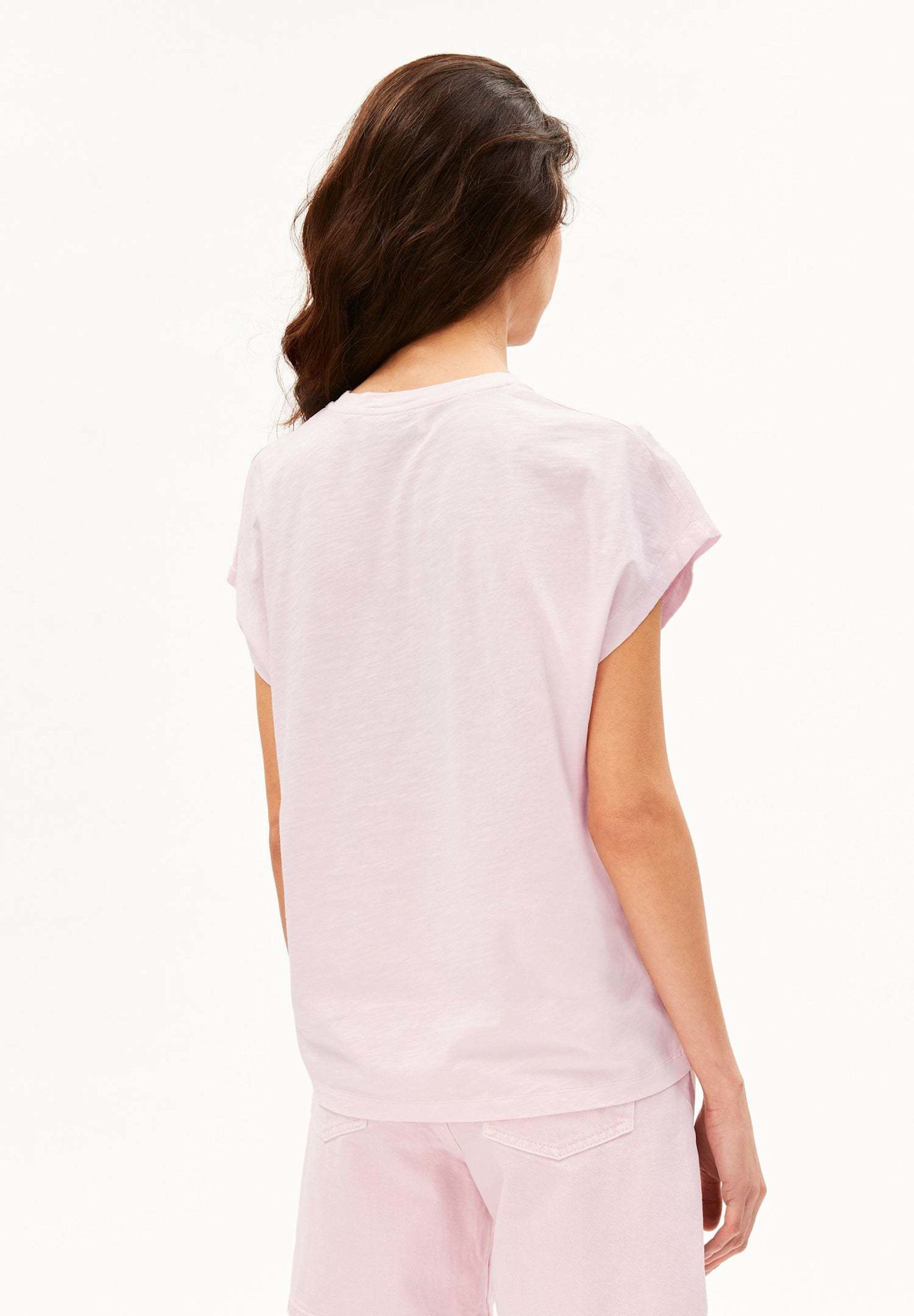 Armedangels Armedangels, Slub Jersey T-Shirt, pink mist, XS