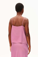 Armedangels Armedangels, Satin Spaghetti Top, washed berry, S