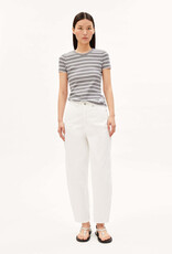 Armedangels Armedangels, Kardaa Stripe, silver melange-white, S