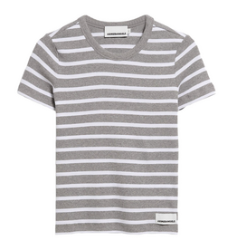 Armedangels Armedangels, Kardaa Stripes, silver melange-white, XS