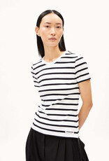 Armedangels Armedangels, Kardaa Stripes, white-black, S