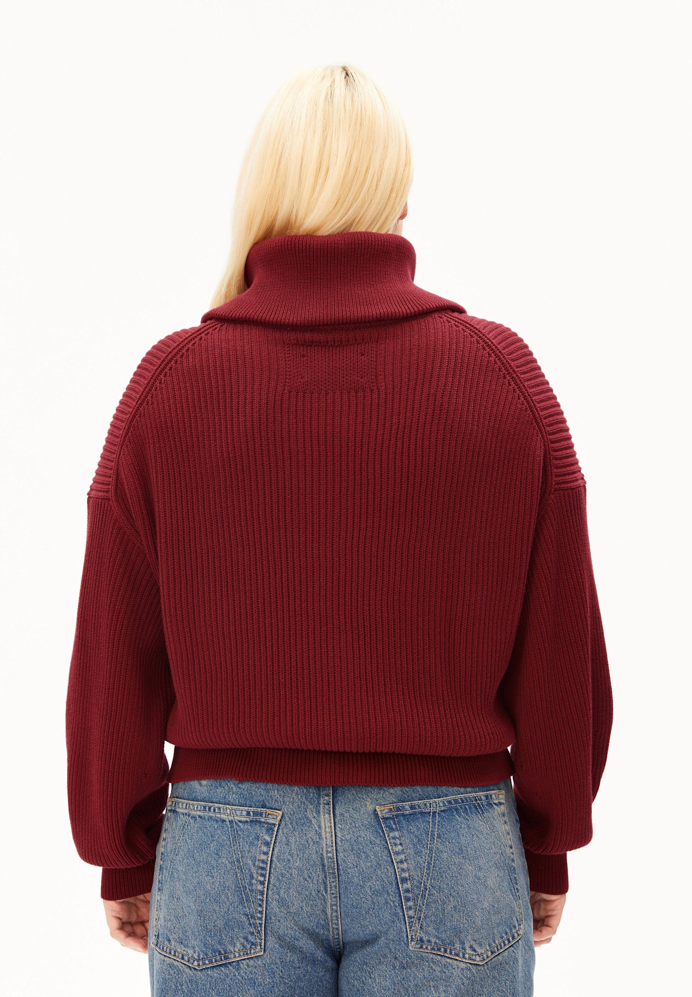 Armedangels Armedangels, Vanisé Cardigan, (light) velvet red, M