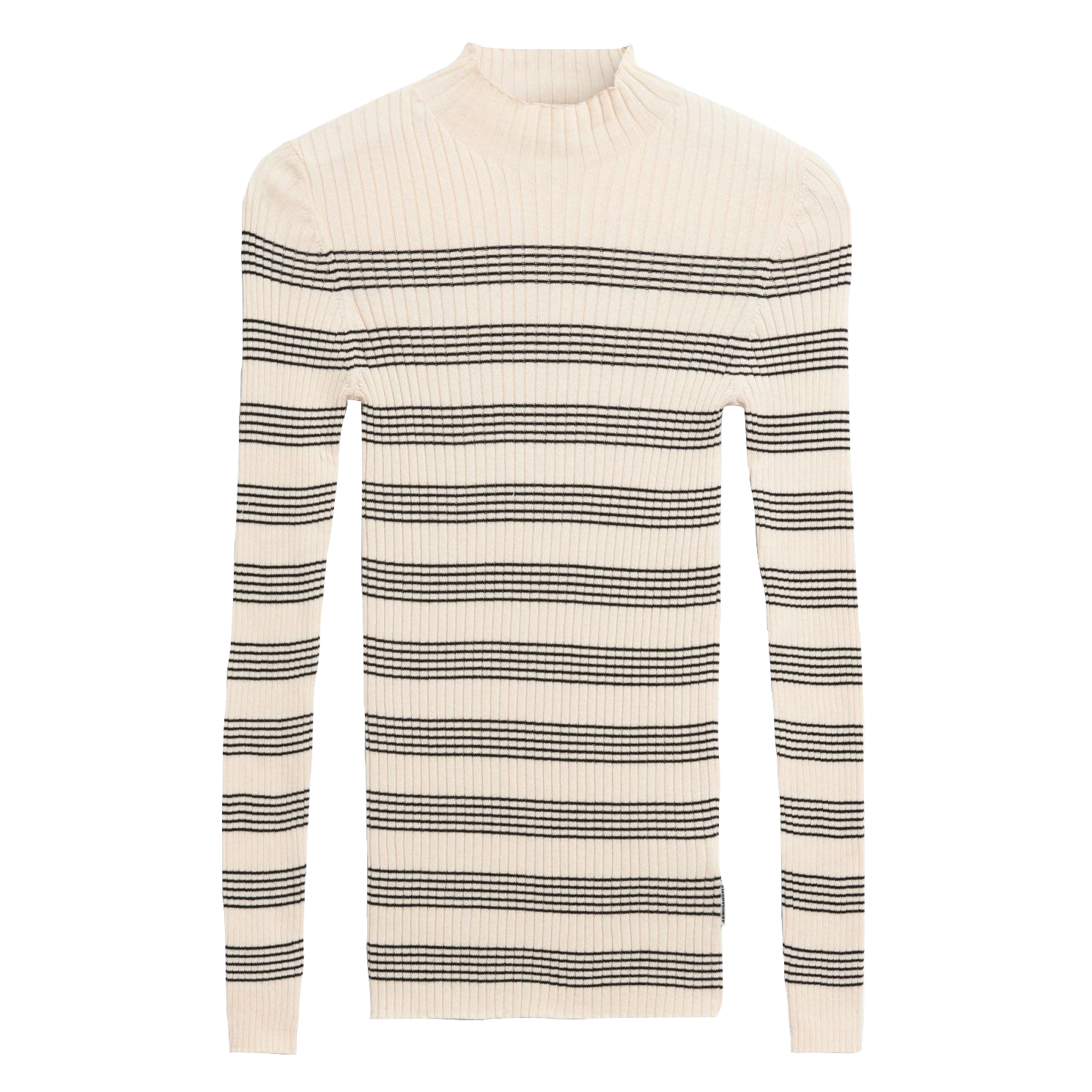 Armedangels Armedangels, Alaania Striped, oatmilk-black, S