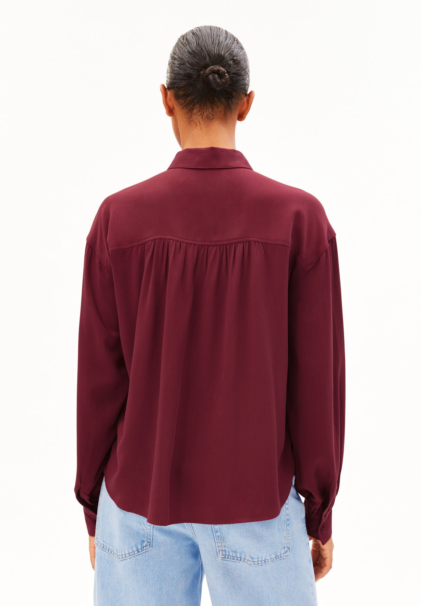 Armedangels Armedangels, Efinaraa Ecovero, velvet red, XS