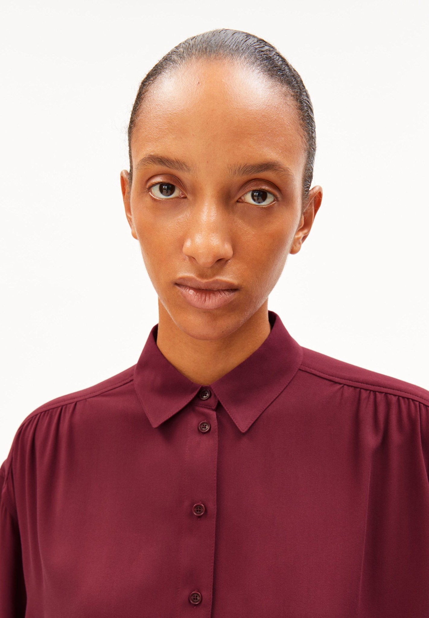 Armedangels Armedangels, Efinaraa Ecovero, velvet red, XS