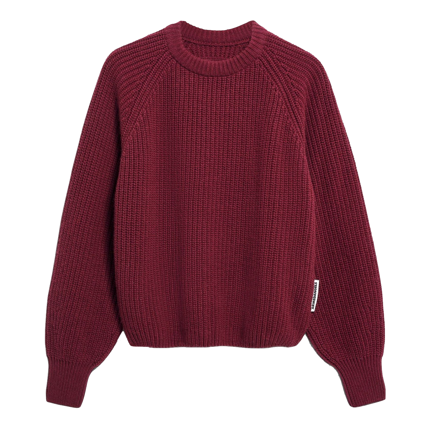 Armedangels Armedangels, Rib Knit Sweater, velvet red, L