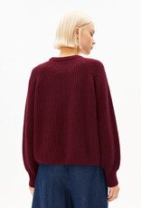 Armedangels Armedangels, Rib Knit Sweater, velvet red, M