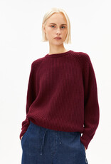 Armedangels Armedangels, Rib Knit Sweater, velvet red, S