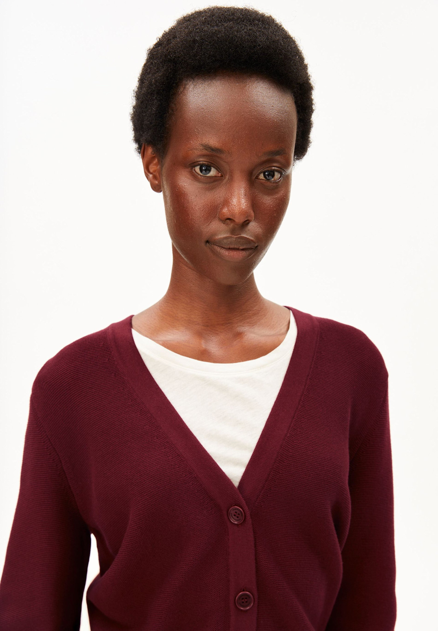 Armedangels Armedangels, Menaal Cardigan, velvet red, S