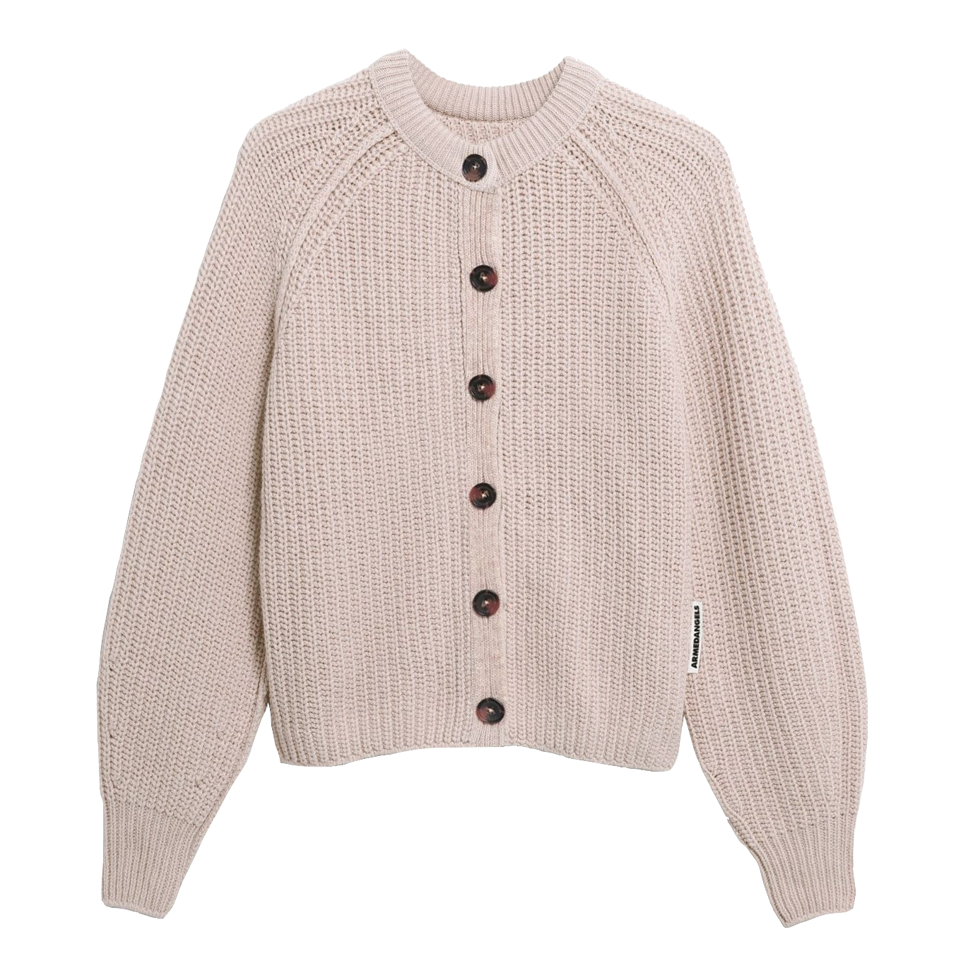 Armedangels Armedangels, Rib Knit Cardigan, honey mel., L