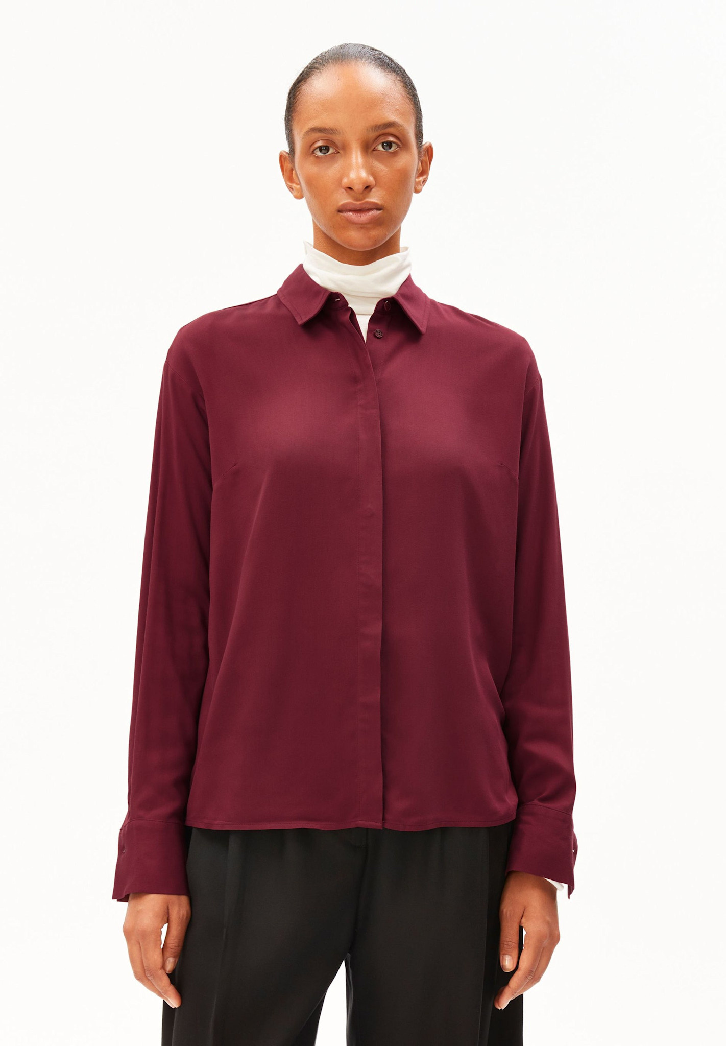 Armedangels Armedangels, Larisaana LS, velvet red, M