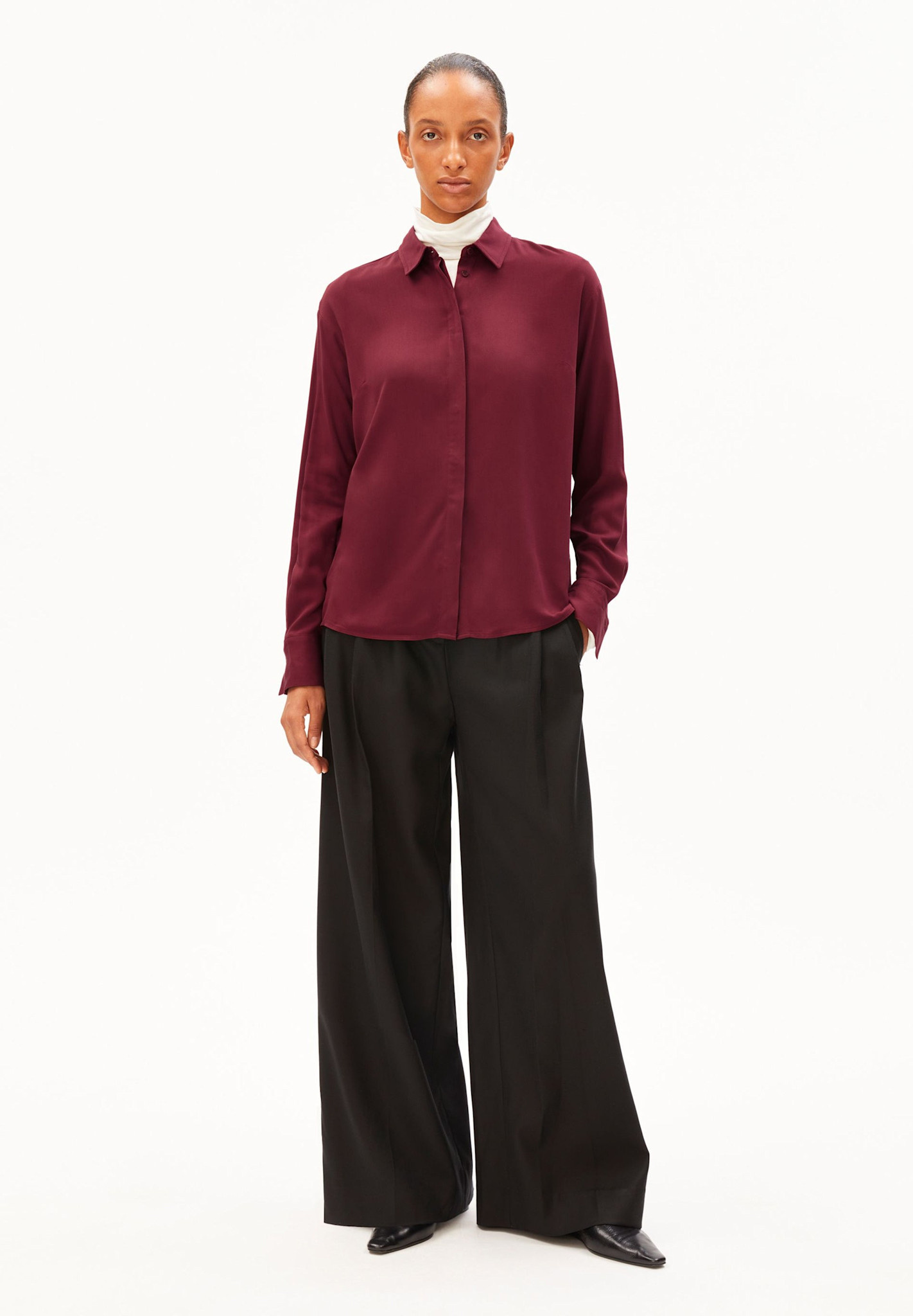 Armedangels Armedangels, Larisaana LS, velvet red, S