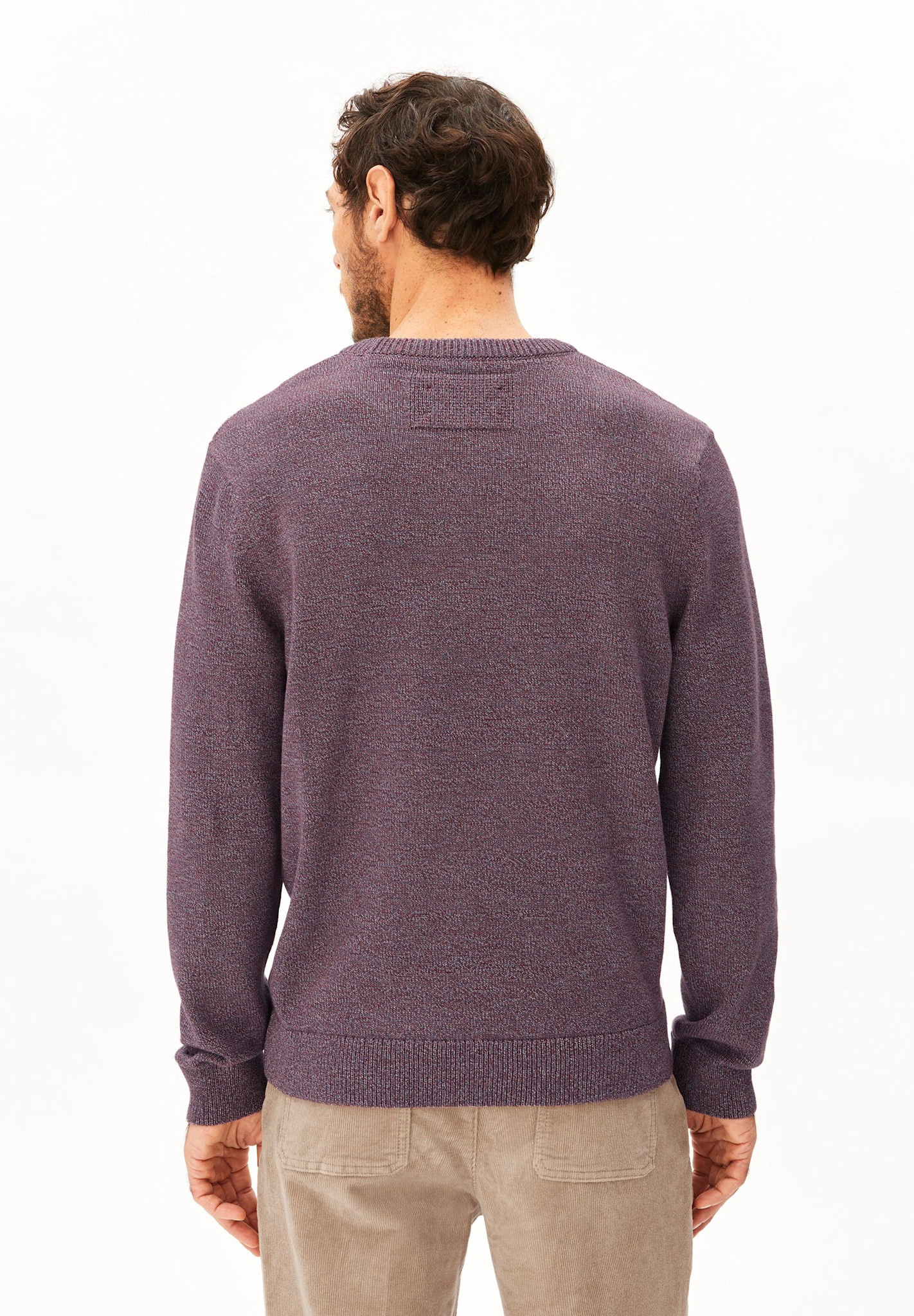 Armedangels Armedangels, Alvaario, velvet red-moonlit lilac-dusty moon, XL