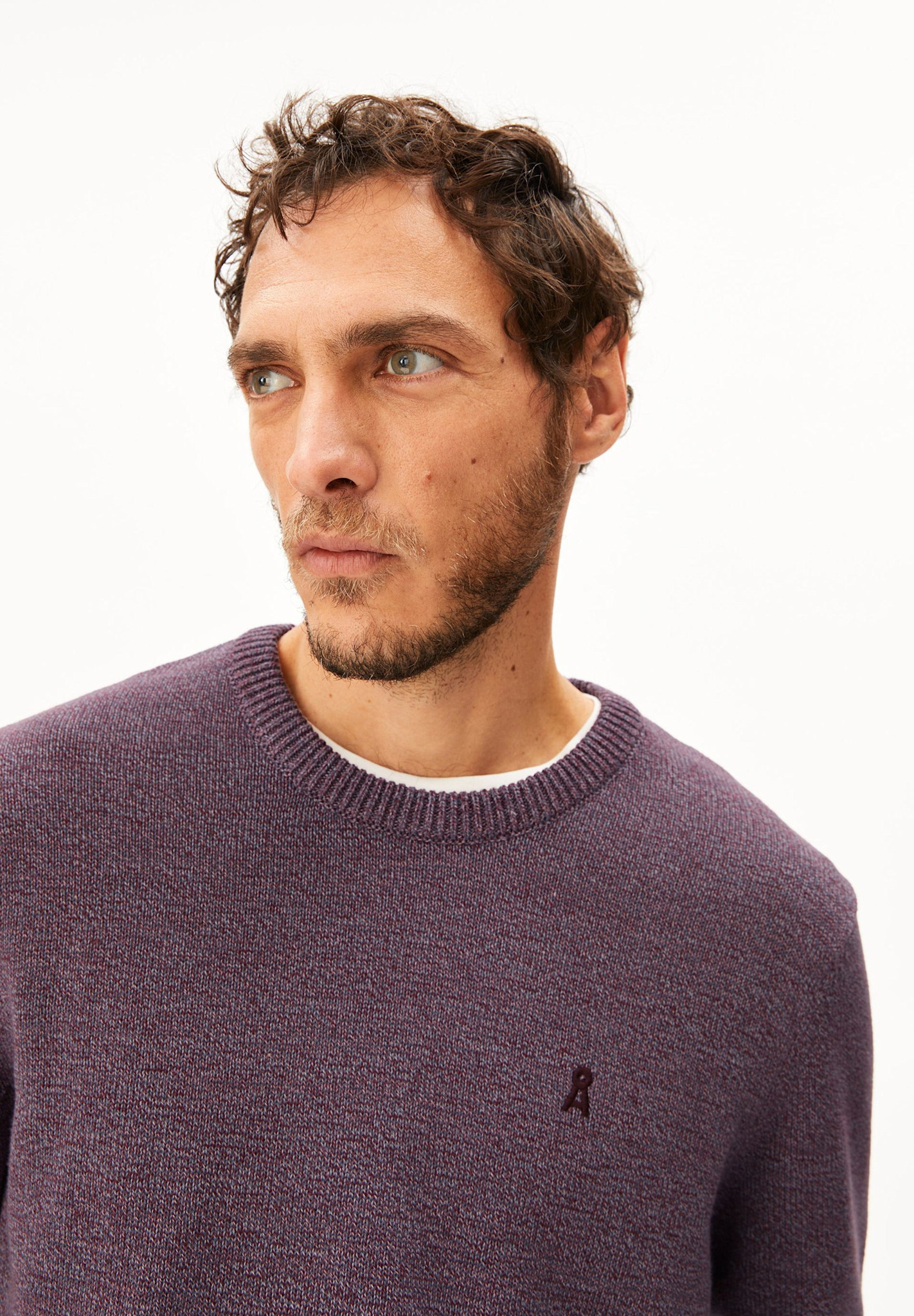 Armedangels Armedangels, Alvaario, velvet red-moonlit lilac-dusty moon, L